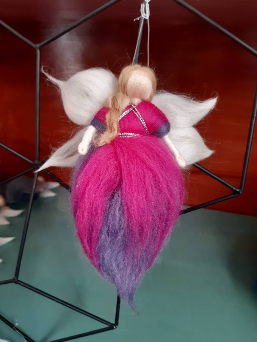 Handmade Rainbow wool fairies Stay safe giftPersonalised | Etsy