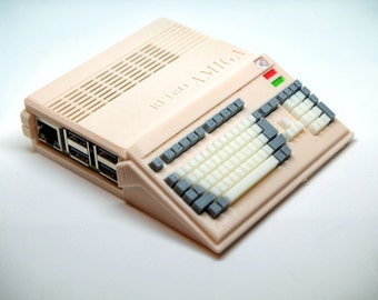 Commodore Amiga 500 Retro Raspberry Pi Case - For RetroPie and Emulation Station