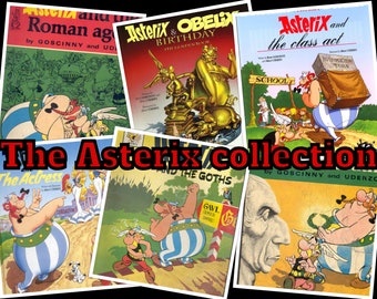 Asterix Comics Etsy