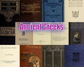 Ancient Greeks Books - Minoans, Phoenicians Lost civilisations Rare eBooks PDF *download*