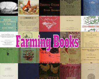 Farming & Homesteading - 704 eBooks Collection: Livestock, Poultry, Crops (PDF Download)