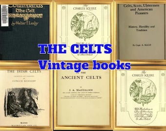 Celts & Paganism Druids 312 Rare eBooks  - Irish, Welsh, Scottish tribes - Celtic stories - PDF download