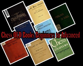 Chess eBooks 123 Vintage PDF Playing, study, strategy tactics download