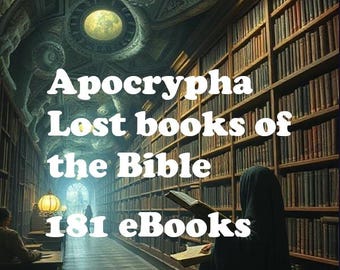Apocrypha - Lost & Forbidden Books of the Bible – 181 eBooks (PDF Download)
