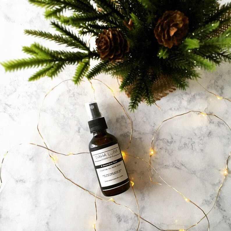 O Christmas Tree Holiday Essential Oil Room Spray Aromatherapy