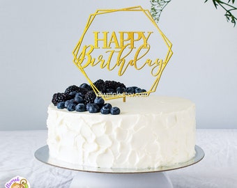 Cake Topper svg, Happy Birthday svg, Birthday Cake Topper SVG, Verjaardag svg, dxf en png instant download, Verjaardag SVG bestand, Topper svg