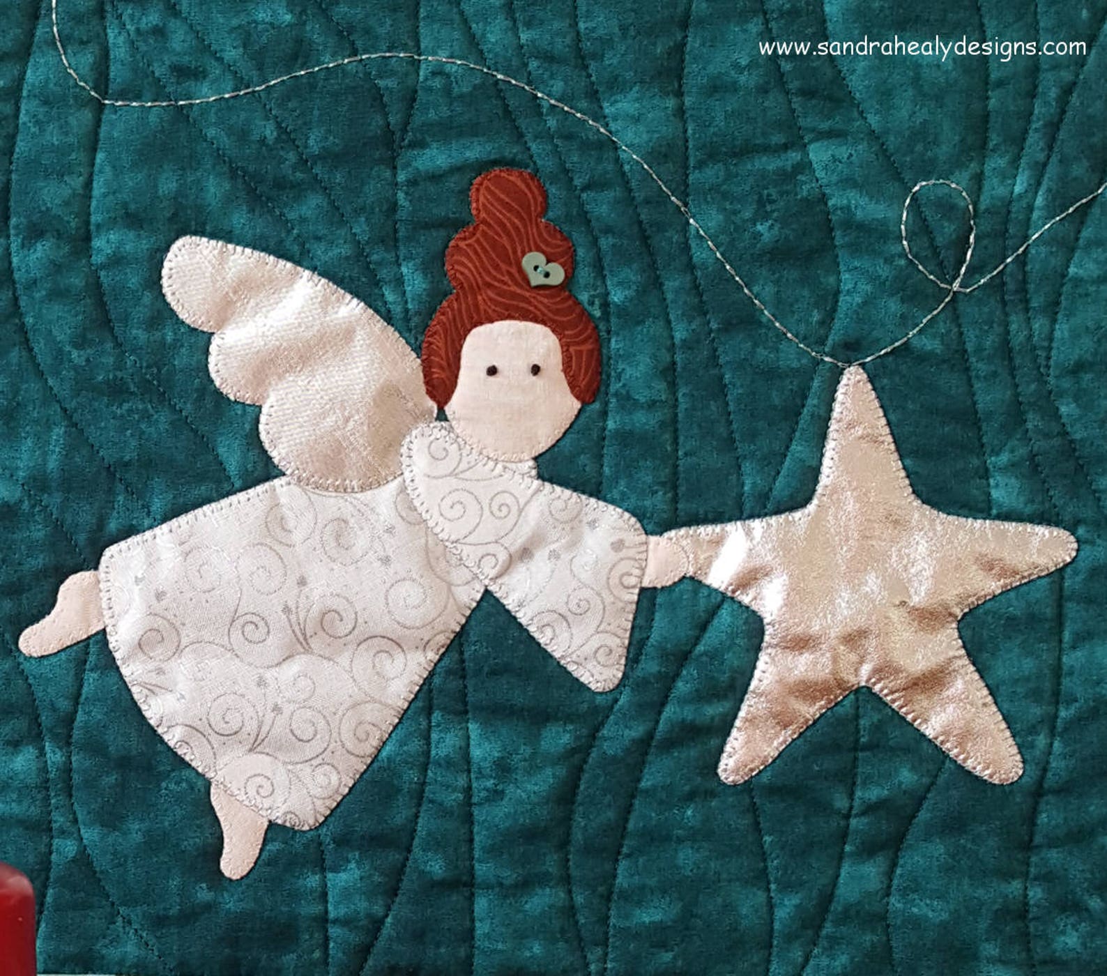 Christmas Angel Wall Hanging Table Topper Quilt Pattern Etsy