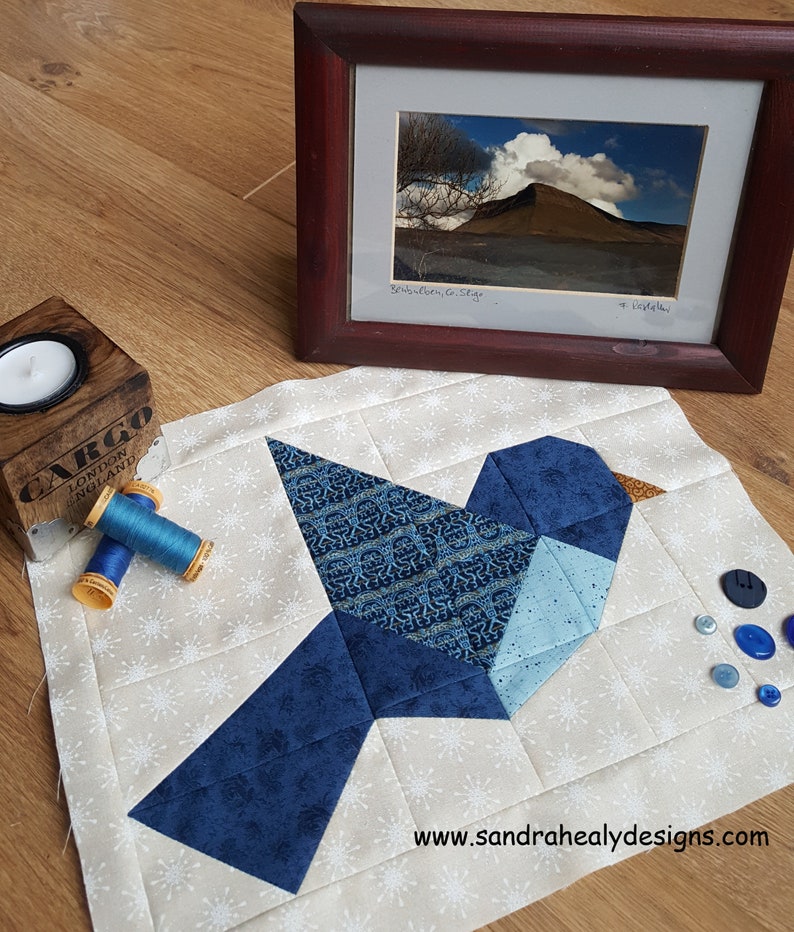 Bird quilt block pattern bird quilt pattern flying bird Etsy