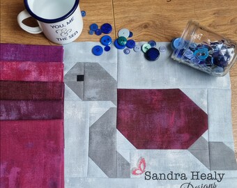 海の幸・山の幸キルト 海の幸・山の幸キルト 丸屋米子のパッチワーク