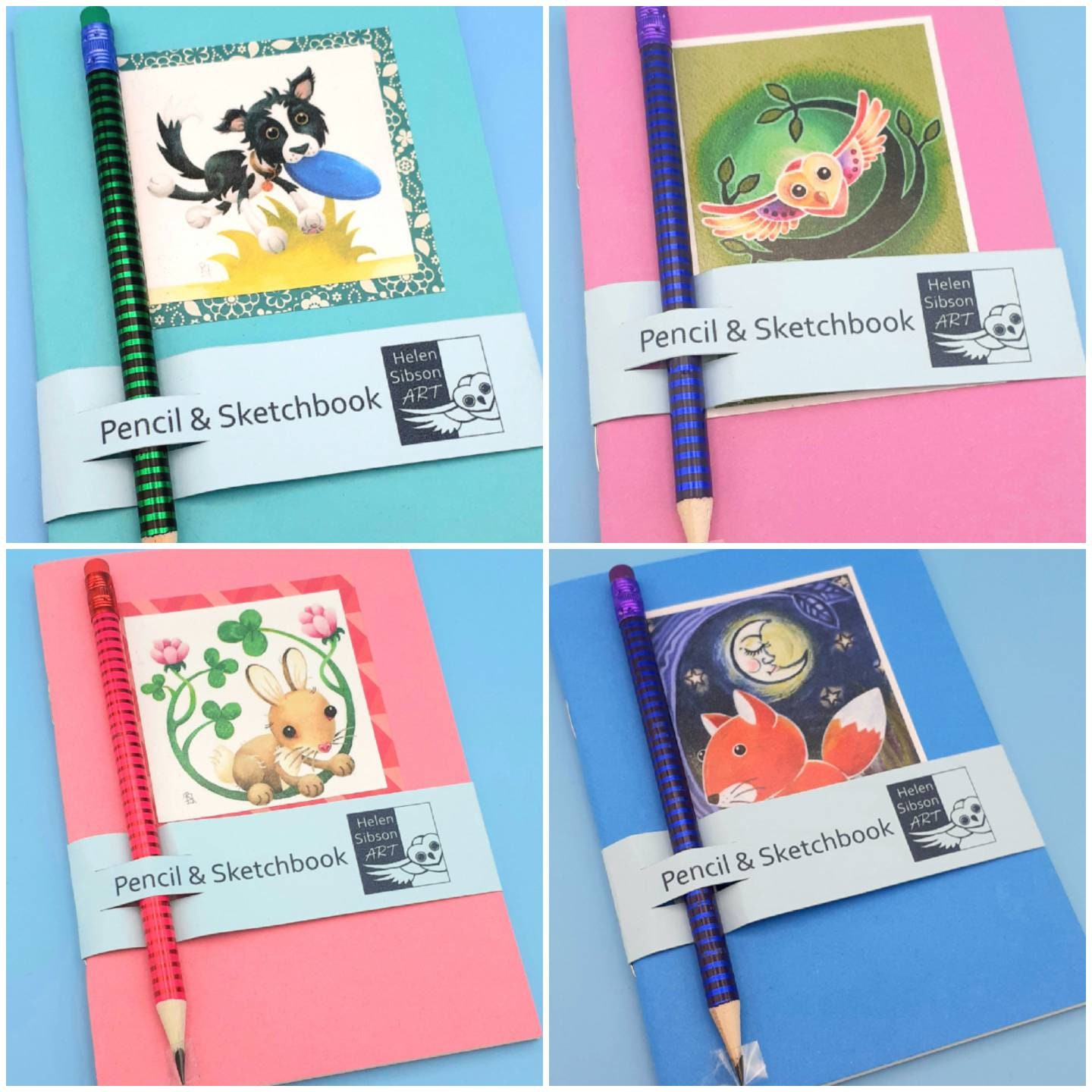 Pocket Sketchbook and Pencil mini sketchbook art supplies Etsy
