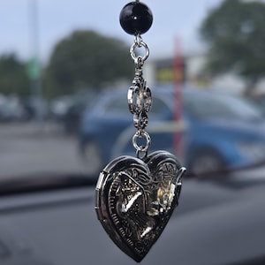 Vampir Fledermaus Medaillon Auto Charme #hinten Auto Spiegel Charme #Edelstahl Medaillon