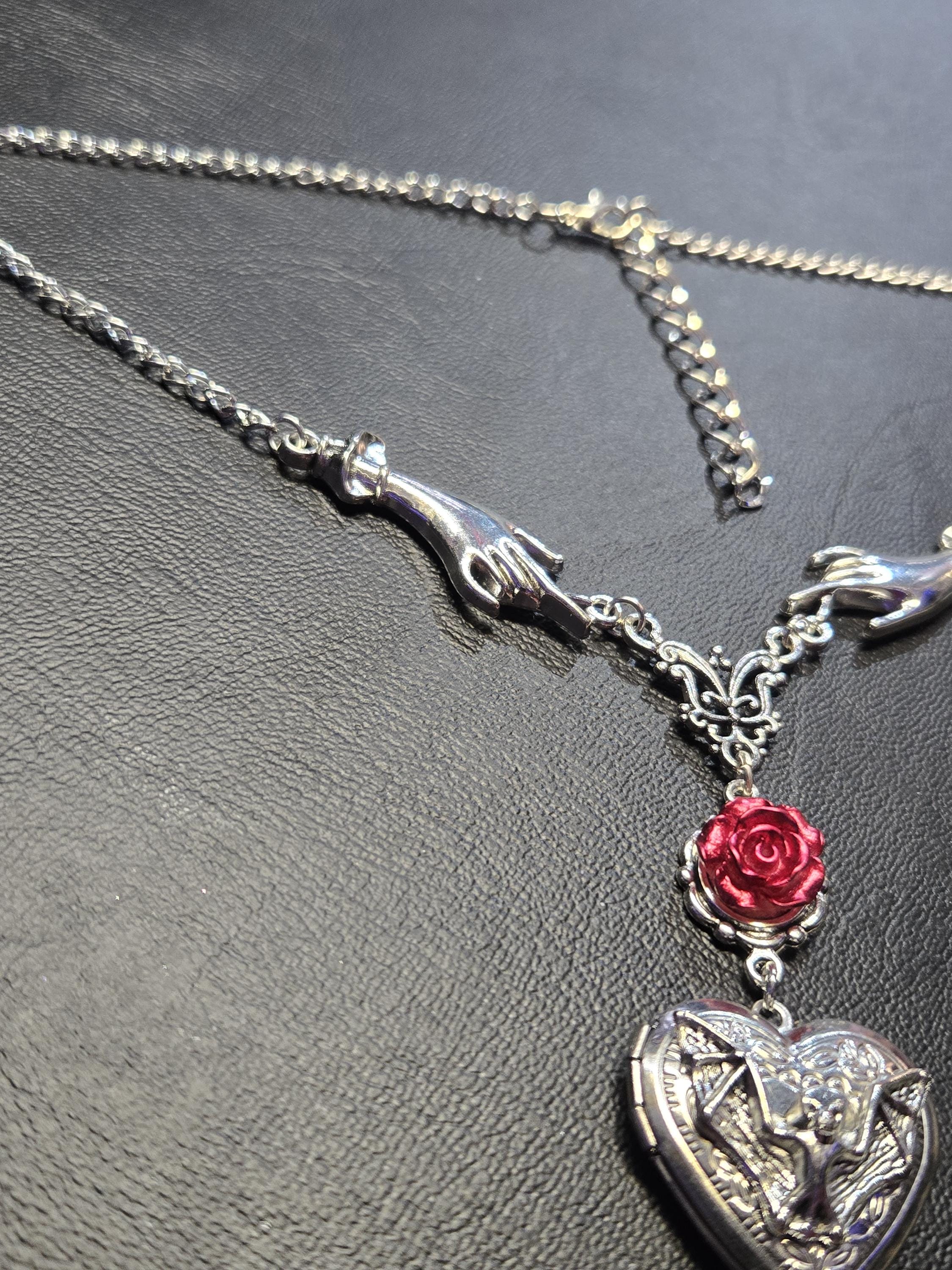 Vampire Bat Locket Necklace #unusual #unisex - Etsy