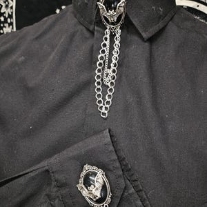 Joyas para tapar botones, para bodas, disfraces de estilo steampunk, unisex