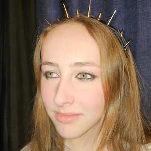 Gothic Spitzhaarreif mit Gothic Steampunk