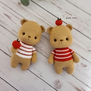 Amigurumi pattern, crochet bear, "MiniBear"