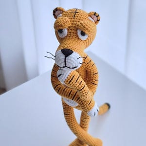Crochet Skinny Tiger Doll Pattern: Amigurumi PDF