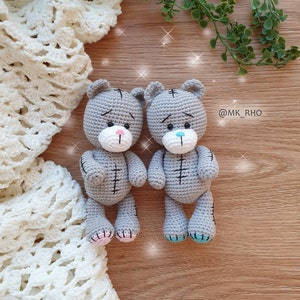 crochet pattern, amigurumi mini- bear