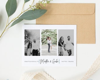 Postcard Save the Date Personalized Custom Save the Date Photo Save the Date Wedding Save the Date Engagement Photos Printable