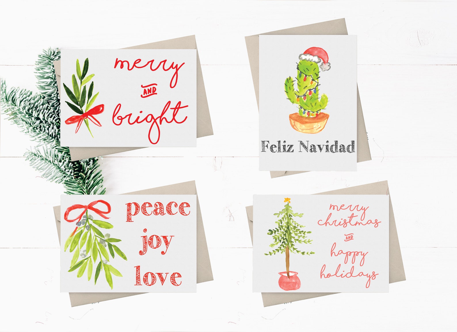 Christmas Cards Instant Download Christmas Cards Printable | Etsy