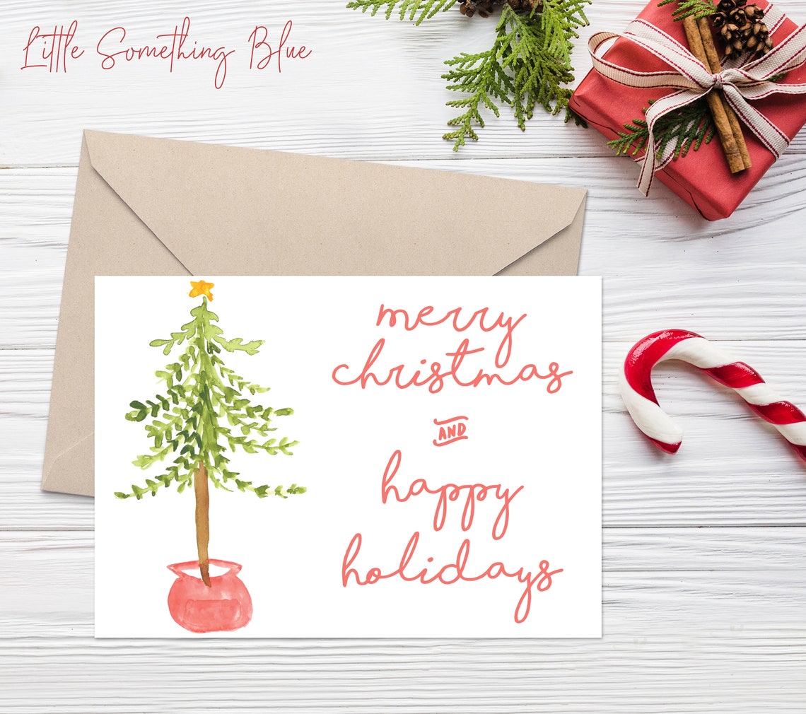 Christmas Cards Instant Download Christmas Cards Printable | Etsy