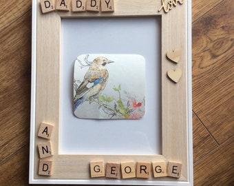 arrière-grand-mère t/'aime à la lune et Personnalisé Cadre Photo 6x4 Pouces