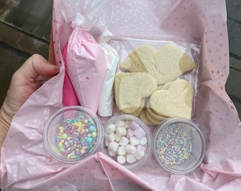 Cookie Kit / Naked Cookies / Decorate your own cookies / cookie gift
