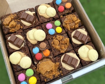 Brownies | Brownies | Boîtes de gâteries aux trois chocolats