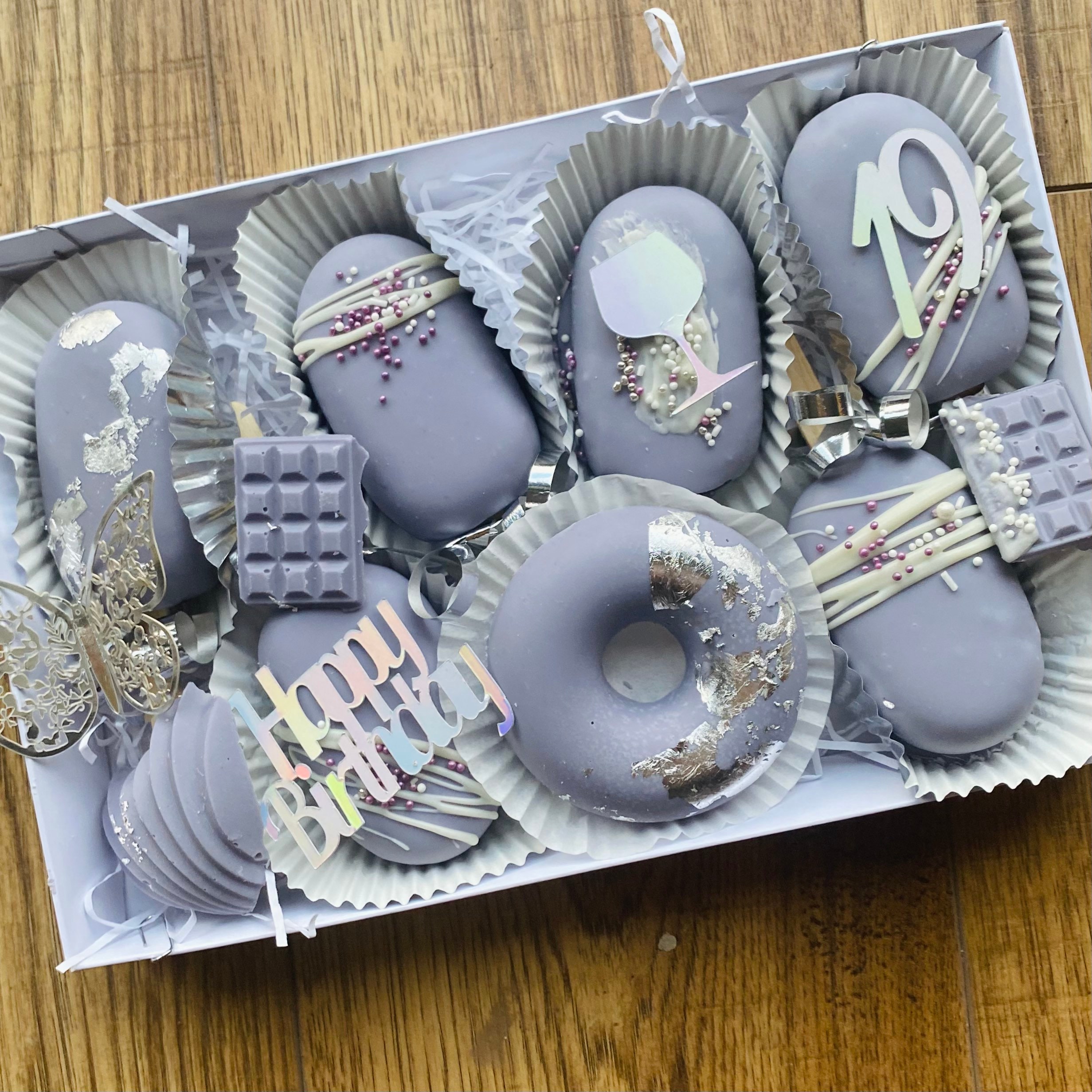 Cakesicles Birthday Cakesicles Treat Box Personalised Etsy