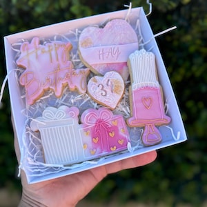 Benutzerdefinierte Cookies |  Alles Gute zum Geburtstag Geschenk | Alles Gute zum Geburtstag Kekse | Personalisierte Kekse