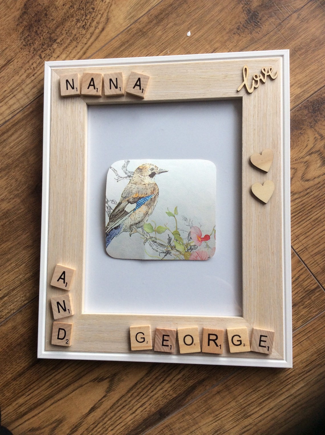 Personalised Nana Photo Picture Frame Any Name Any Etsy