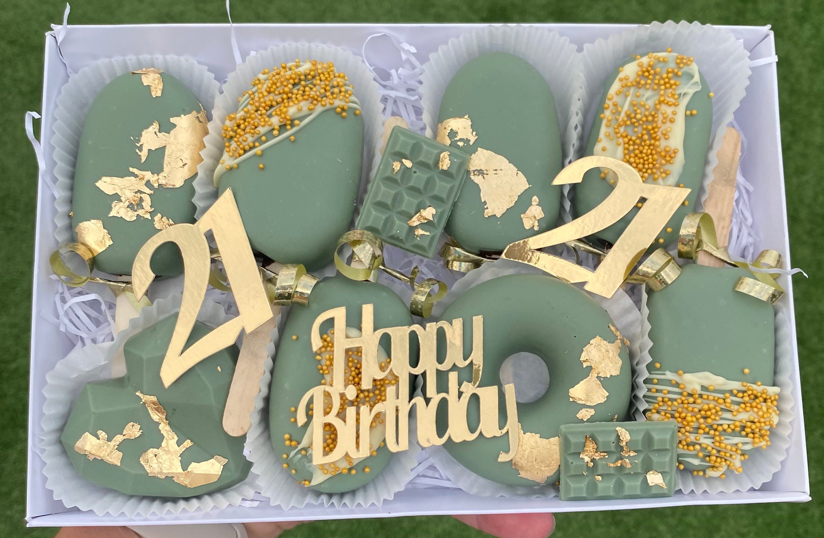 Cakesicles Birthday Cakesicles Treat Box Personalised Etsy