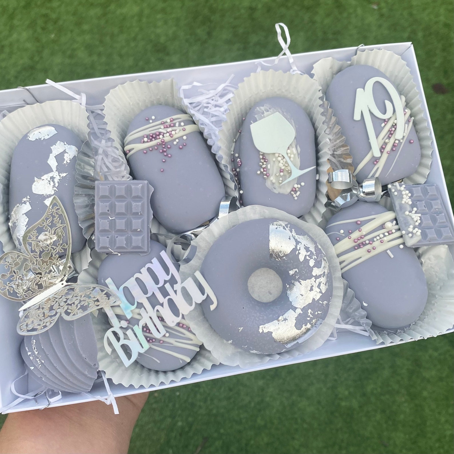 Cakesicles Birthday Cakesicles Treat Box Personalised Etsy