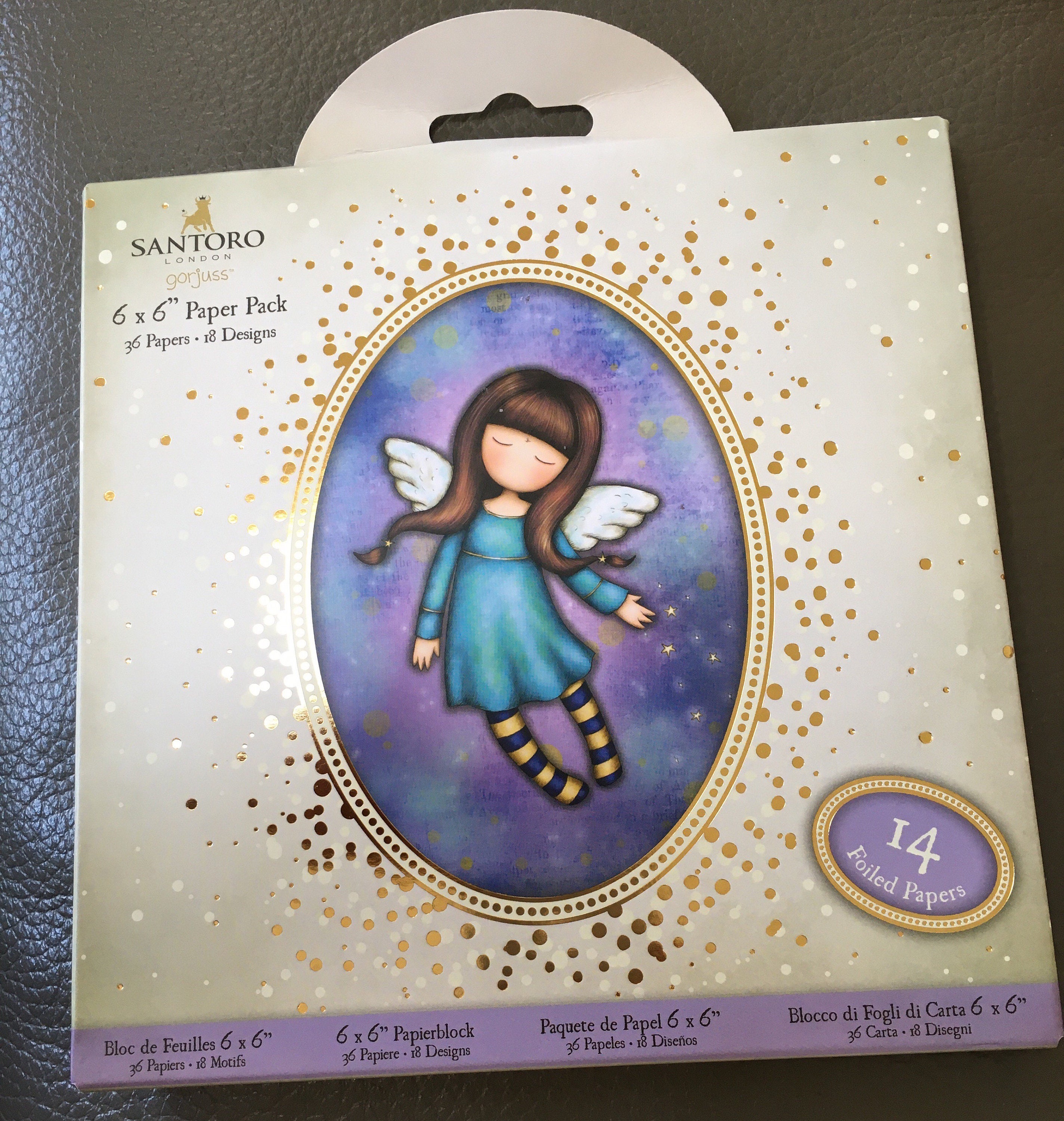 Santoro LONDON Gorjuss 6x6'' Paper Pack 36 Papers 18 Etsy UK