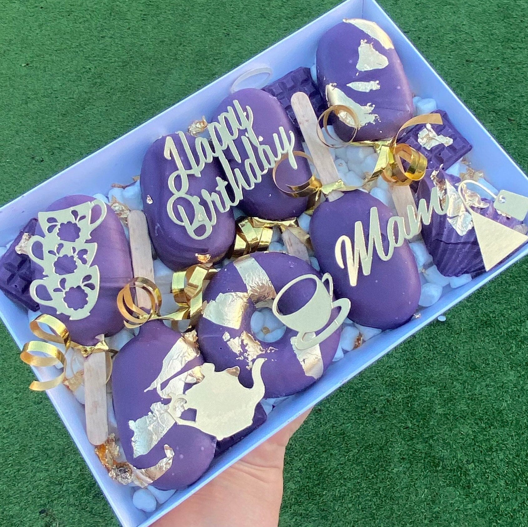 Cakesicles Birthday Cakesicles Treat Box Personalised Etsy