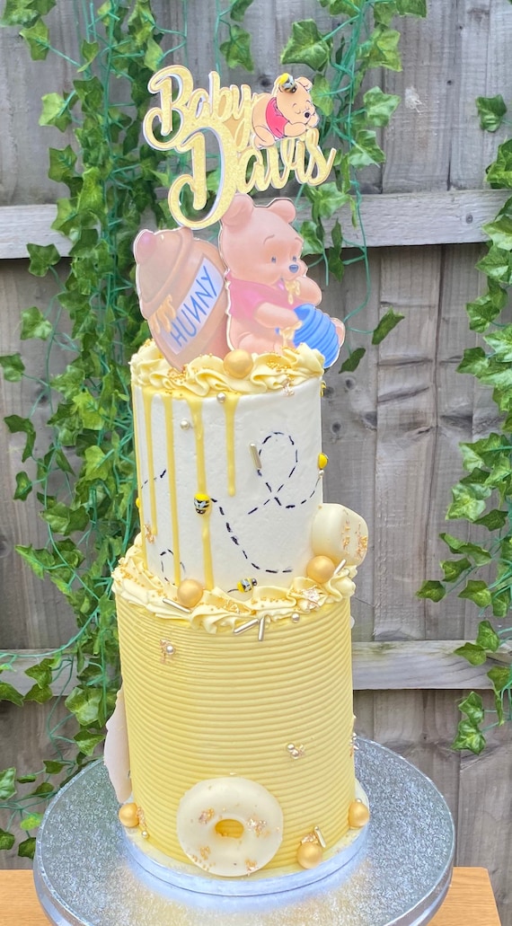 Winnie The Pooh Personalised Cake Topper