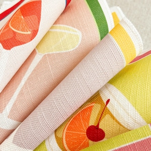 Leinen Serviette für Hochzeits-Cocktail-Stunde Bar Dekor Signature Drink Art für Cocktail-Liebhaber Wiederverwendbare Hochzeit Cocktail Serviette Gastgeberin Geschenkidee
