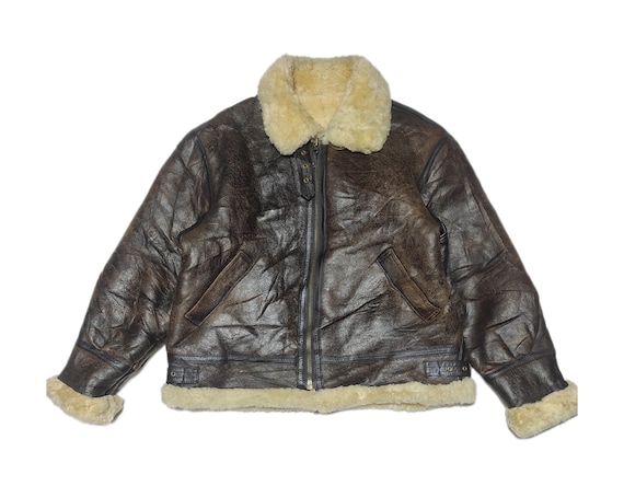 Beautiful Vintage B-3 Bomber Jacket - Etsy Beautiful Vintage B-3 Bomber Jacket - Etsy