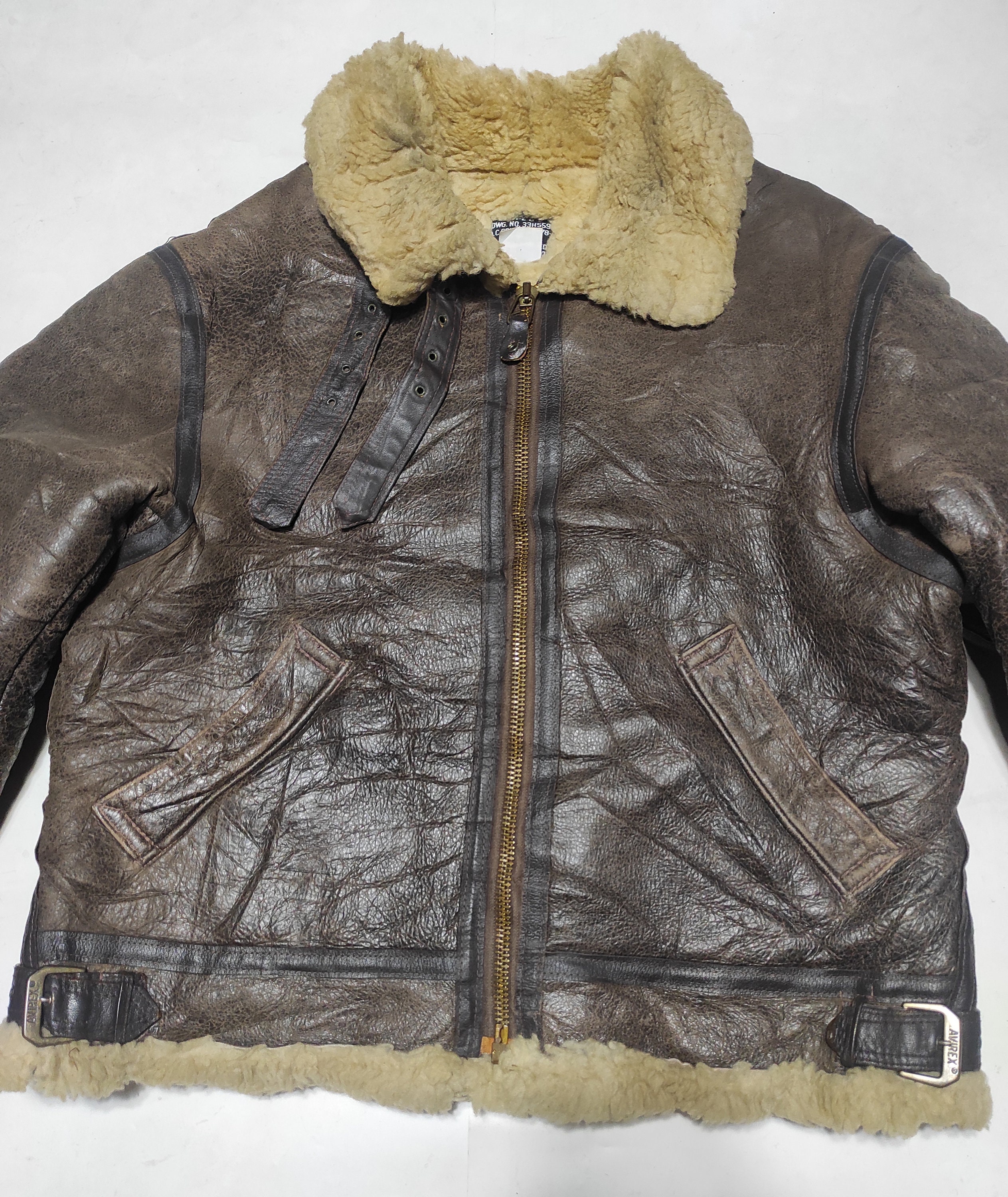Vintage AVIREX Type B-3 Flight Bomber Jacket (size 42) - Etsy