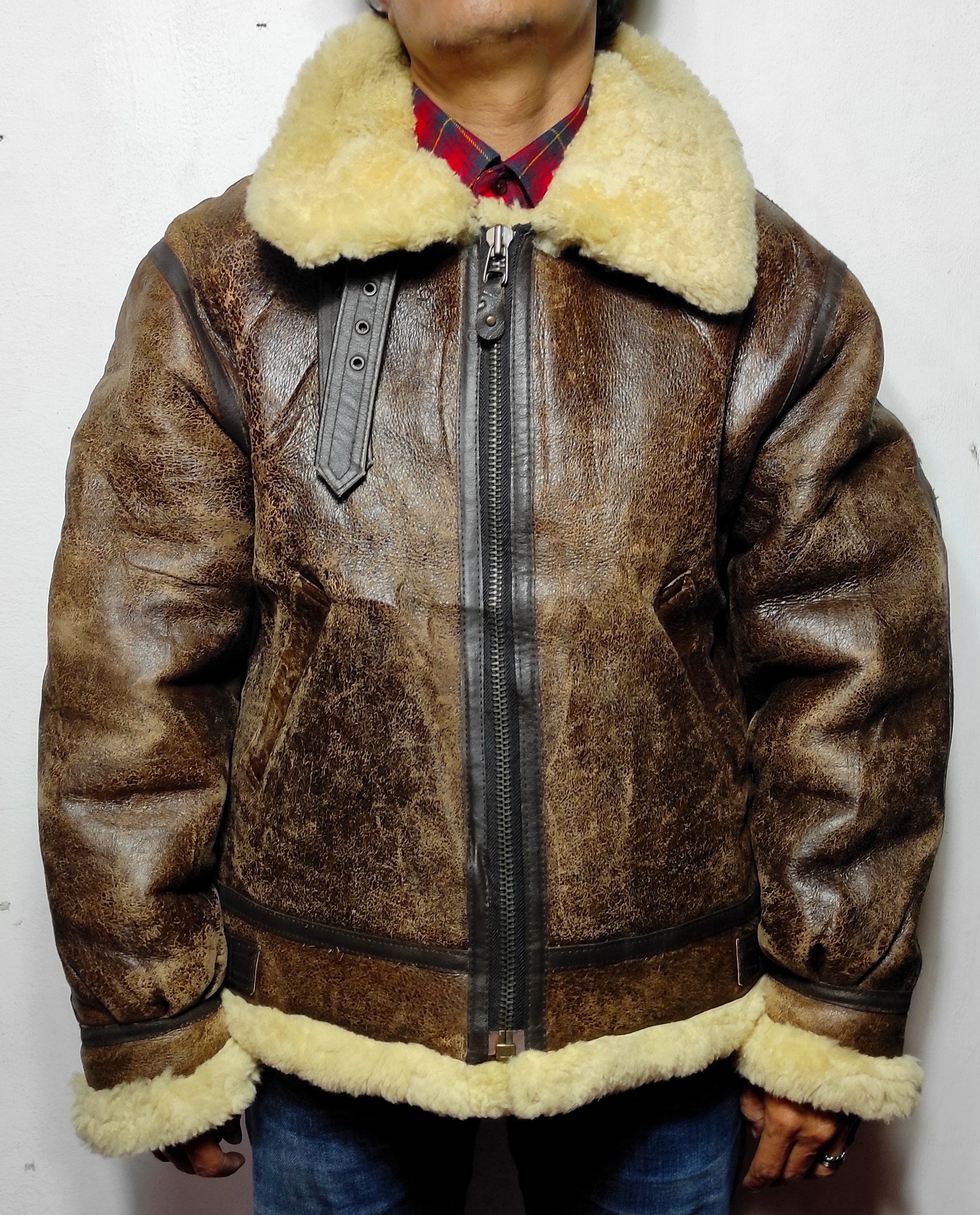 Vintage Dog-fight Bomber Jacket Type-b3 - Etsy