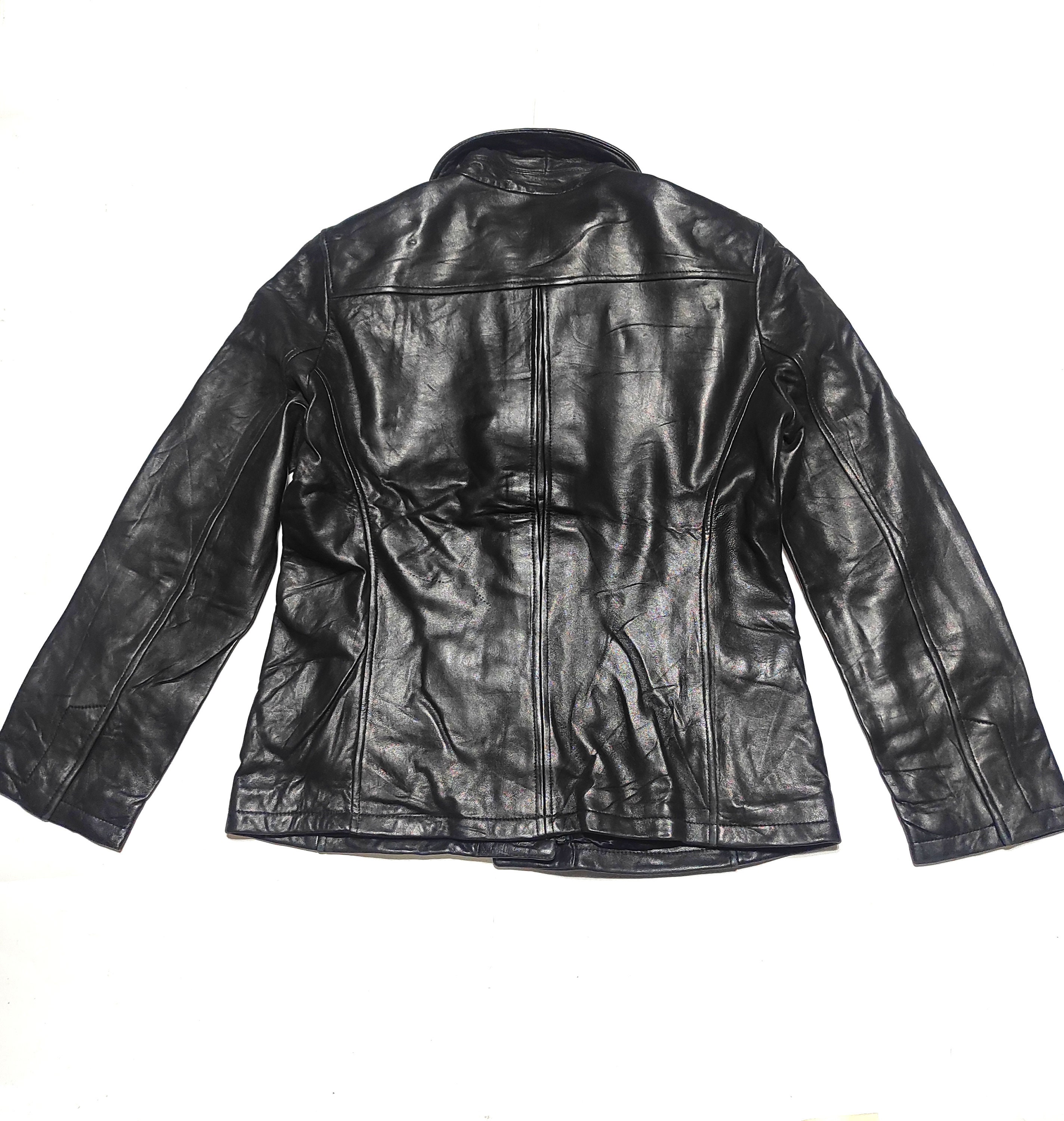 Leather Jacket Women Studio Andrew Marc by Wilsons - Etsy
