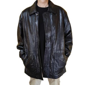 Ysl Leather Jacket - Etsy