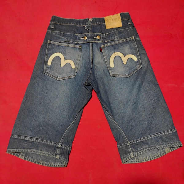 EVISU Denim Short Pants