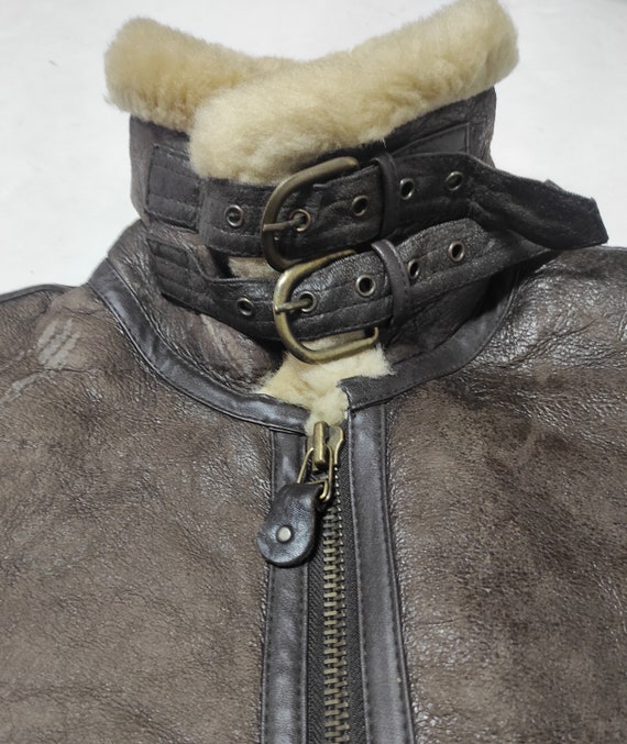 Beautiful Shearling Bomber Type B-3 Jacket - Etsy