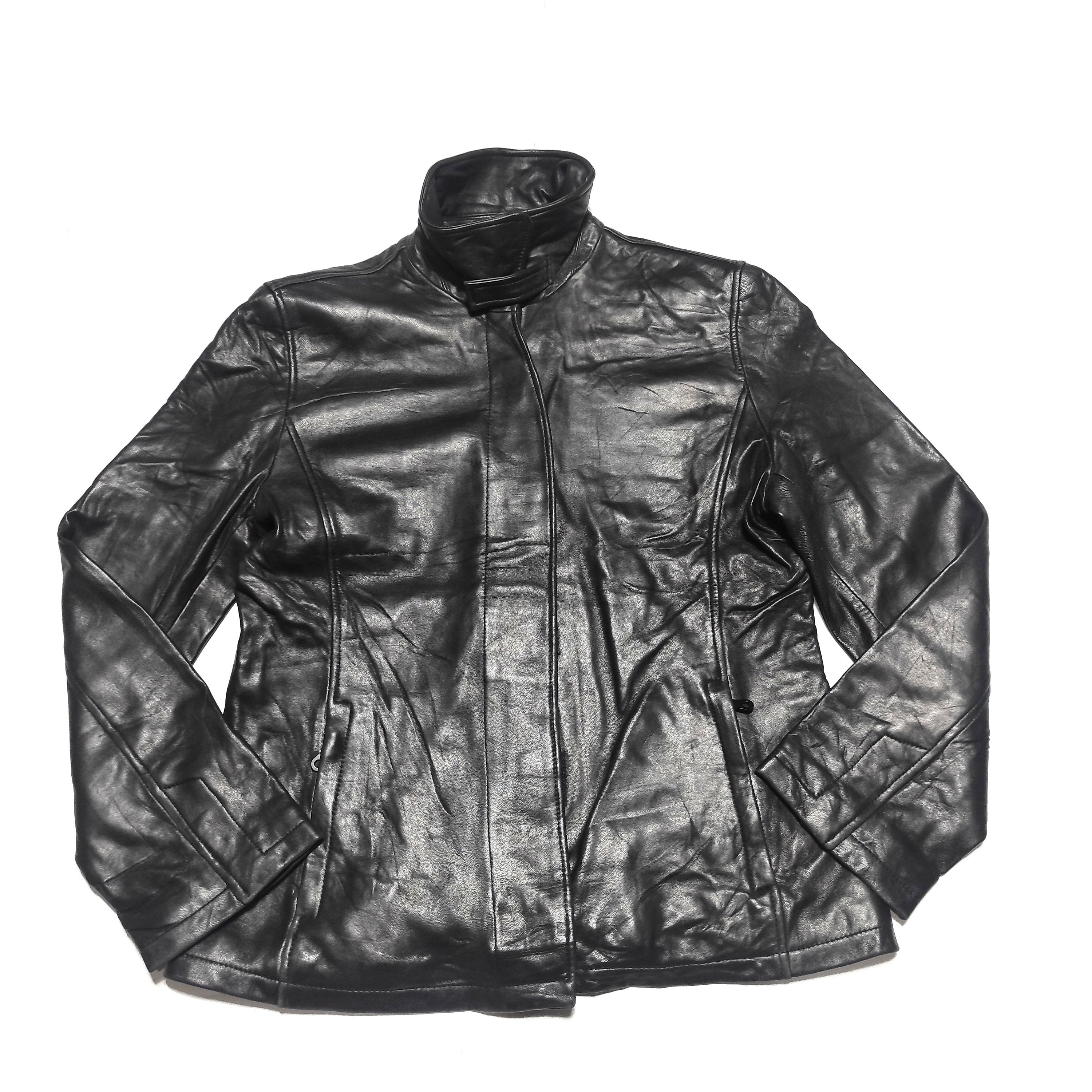 wilsons studio andrew marc”本革レザー jacket Leather Jacket Women Studio Andrew Marc by Wilsons - Etsy