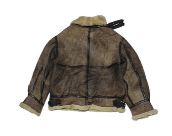 Flight Bomber Shearling Jacket Type B-3 Air Force by