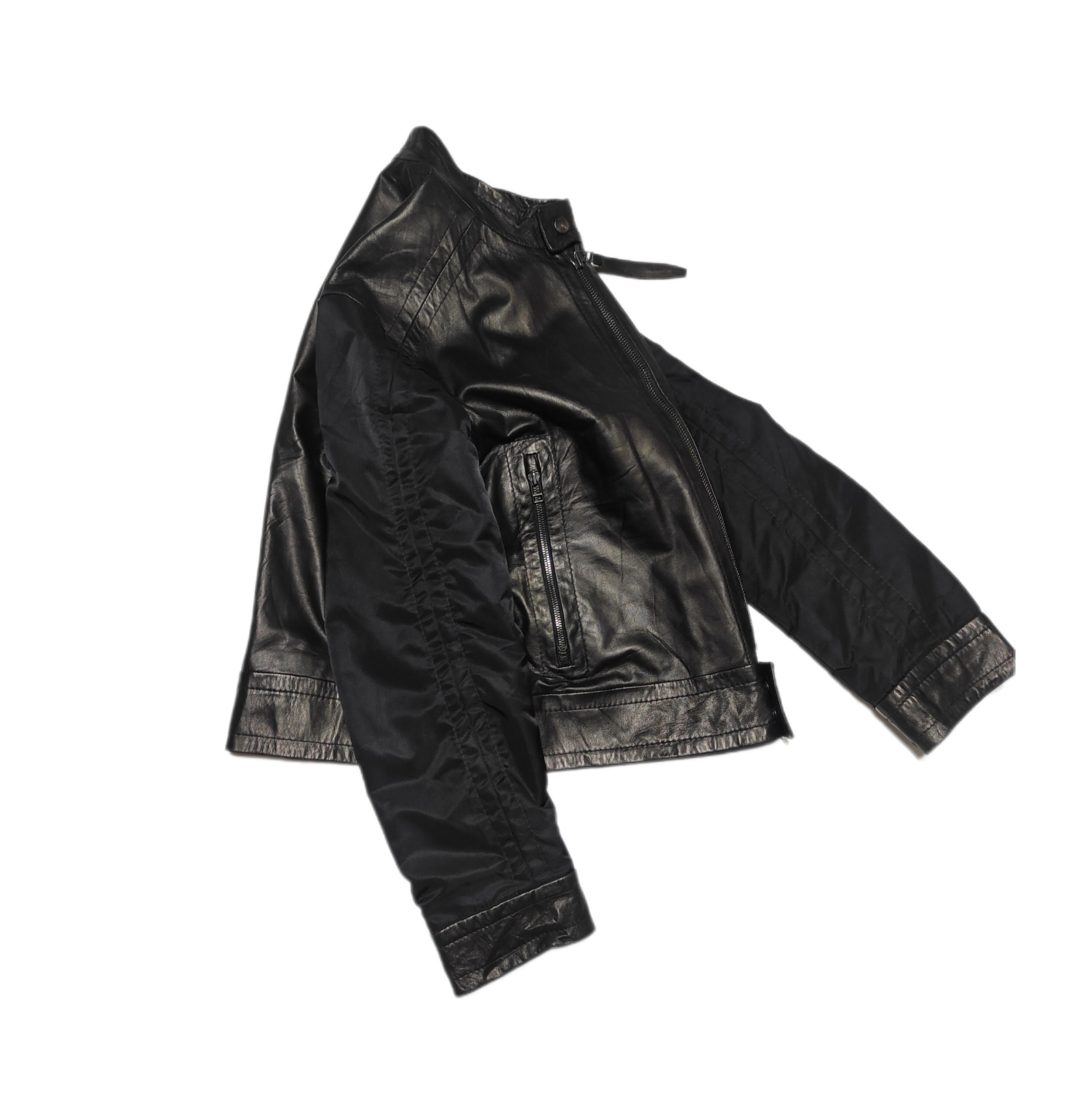 HUGO BOSS Italian Lamb Nappa Leather Jacket - Etsy