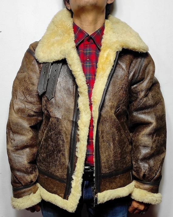 Vintage Dog-fight Bomber Jacket Type-b3 - Etsy