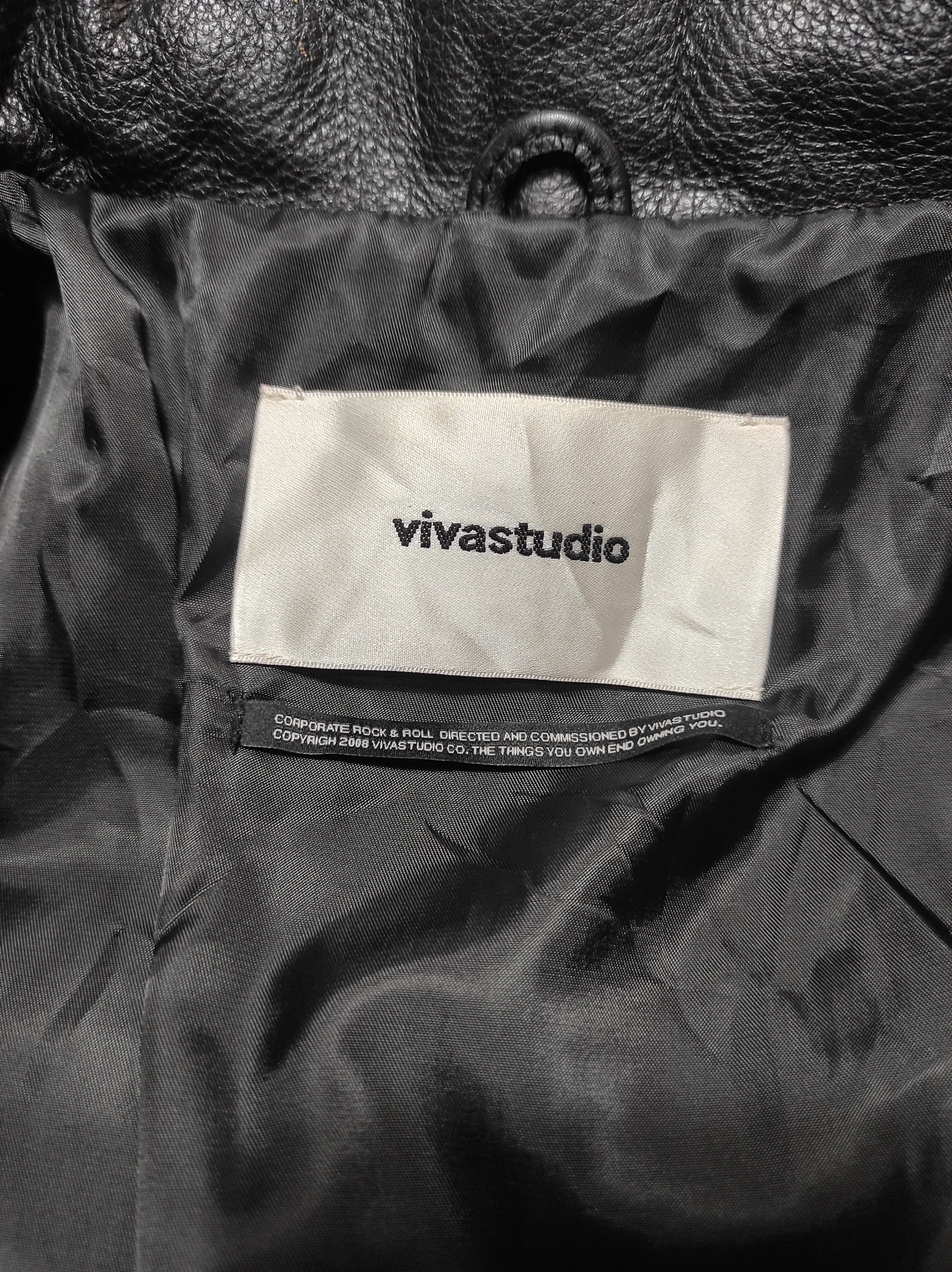 Biker Black Jacket Vivastudio Premium Leather - Etsy