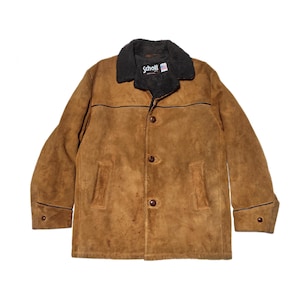 ジャケット・アウター 80s schott suede leather tracker jacket Custom 80S Schott Suede Leather Tracker Jacket 3Rd | eBay