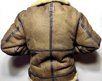 Vintage Orchard Motorcycle B-3 Bomber Jacket - Size 34 - Etsy